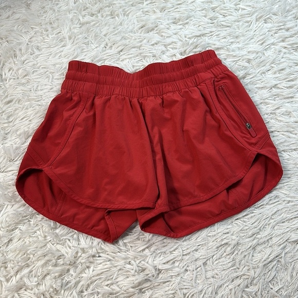 Lululemon Tracker Short V *4" Vivid Flame - Picture 1 of 5
